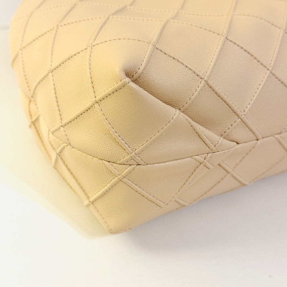 TORY BURCH FLEMING SOFT CREAM HOBO QUILTED SHOULDER HANDBAG - Picture 8 of 16